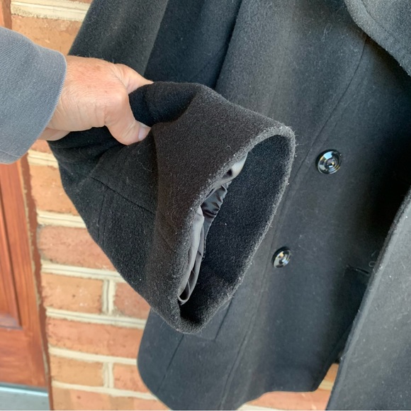 Double breasted wool blend coat by Anne Klein   size XL - Picture 10 of 11